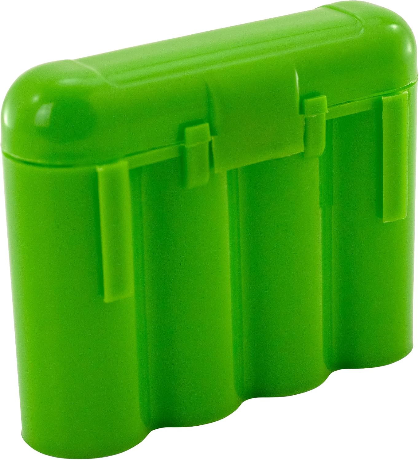 3 Pack AA / AAA / CR123A Green Battery Holder Storage Cases