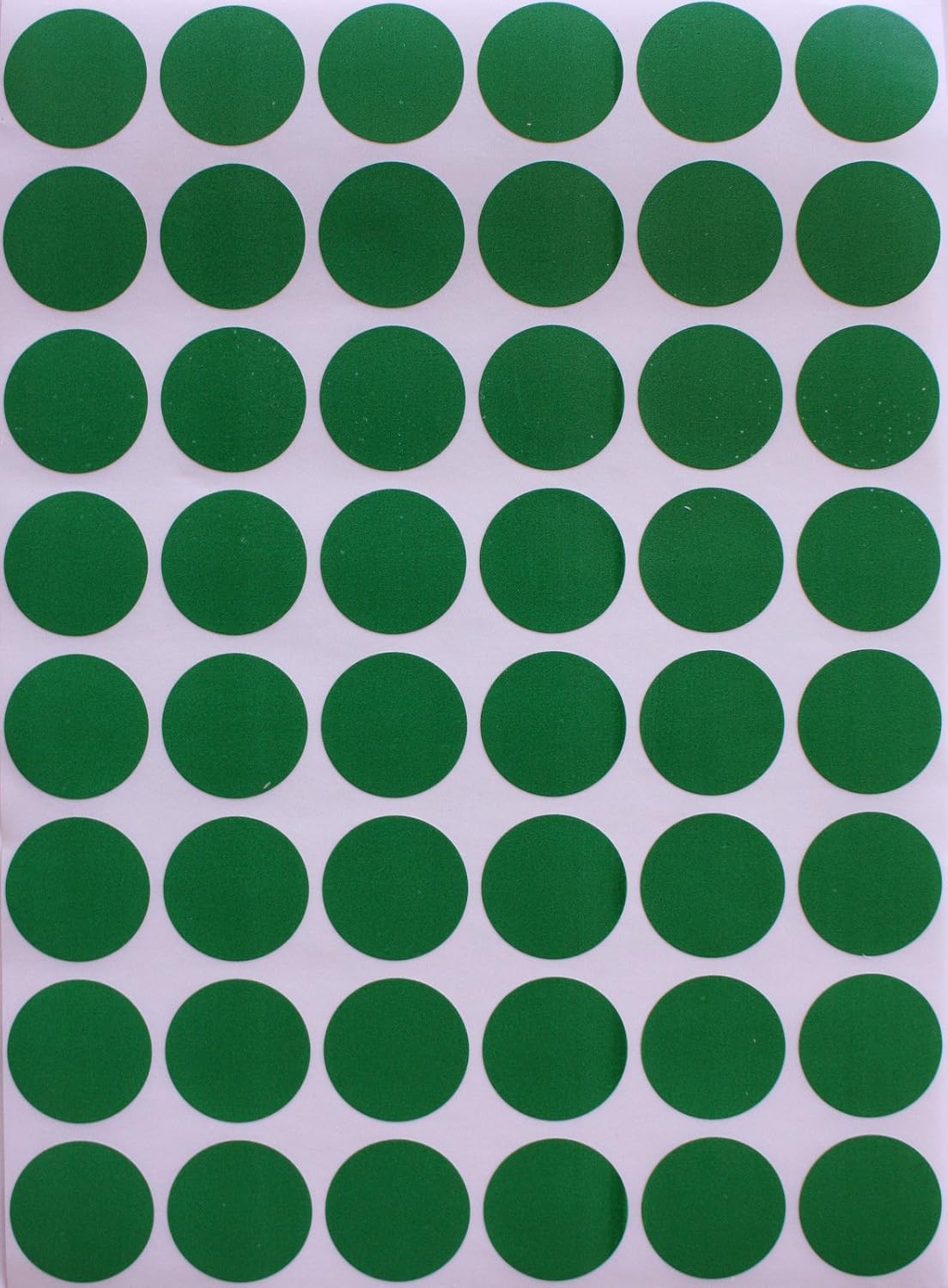 Royal Green Dot Sticker 11/16" Inch (17mm) Colored Labels in Purple - 2400 Pack - Colors B