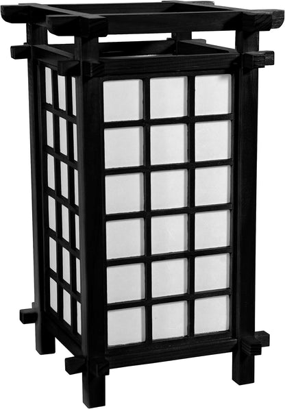 Red Lantern 17" Ido Lamp, Honey