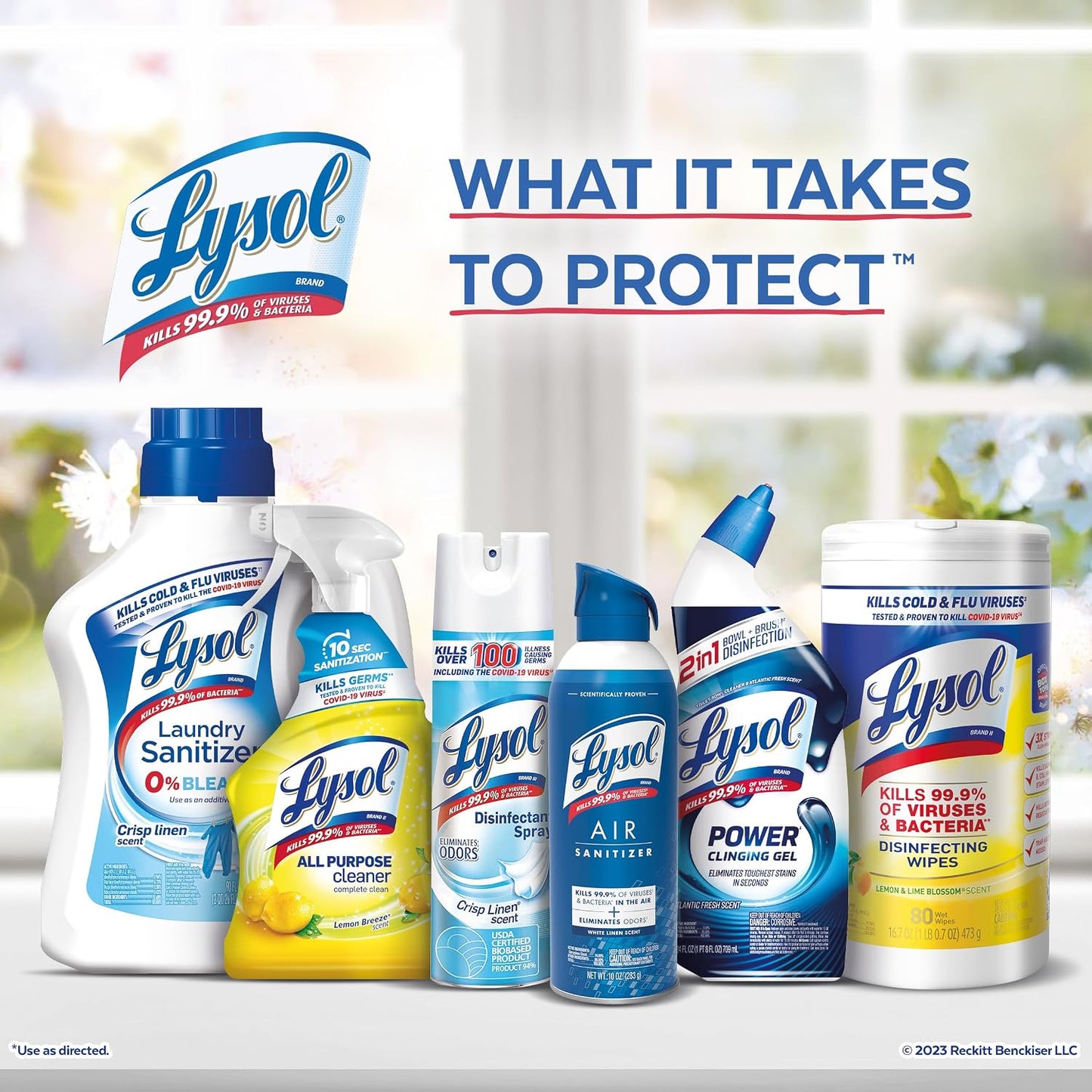Lysol Automatic In-The-Bowl Toilet Cleaner, Cleans and Freshens Toilet Bowl, Lemon Breeze Scent (Pack of 2)