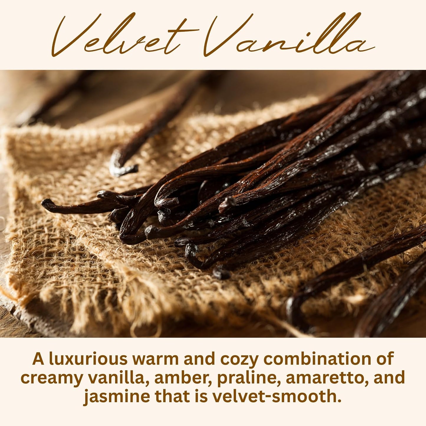 Wickless Vanilla Candles for Candle Warmer Lamp, Many Scents to Choose, 100% Non-Toxic Soy Wax, Scented Candle Melts for Warming Plate, Handmade in The USA (Velvet Vanilla)