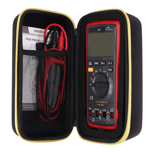 Neoteck Multimeter Carrying Case Portable Digital Multimeter Storage Bag Compatible with Klein,AstroAI,KAIWEETS,Fluke 117/115/116/114/113 87V 88V F15B+F17B+F18B+/F117C/F17B+/F115C,Crenova,Etekcity,etc