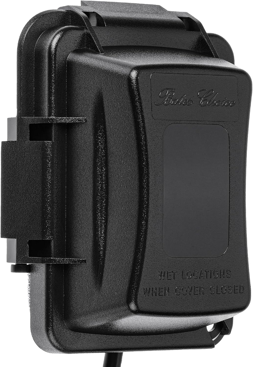 Bates- Weatherproof Electrical Outlet Cover, 1-Gang Outdoor Plug Cover | For Protection Against Rain Dust & Outdoor Use