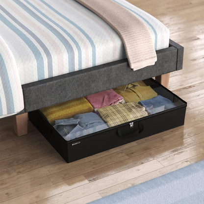 ClosetMaid 10-Shelf Fabric Hanging Shoe Storage Organizer for Closet, Charcoal Black