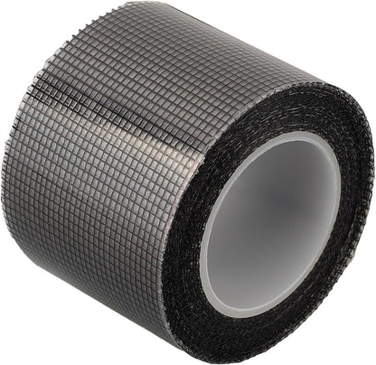 Screen Repair-Kit 16.5FT Fiberglass Mesh Patch Tape, Strong Acrylic For Window Door Tent Pool RV Screen Hole Tear Fix, Black