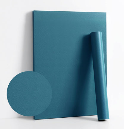 Dimoon 118''x17.7'' Green Peel and Stick Wallpaper Contact Paper Modern Self Adhesive Wall Paper Removable Renter Friendly Textured Solid Color Shelf Cabinet Vinyl Roll (118''x17.7'',Dark Green) - Colors B