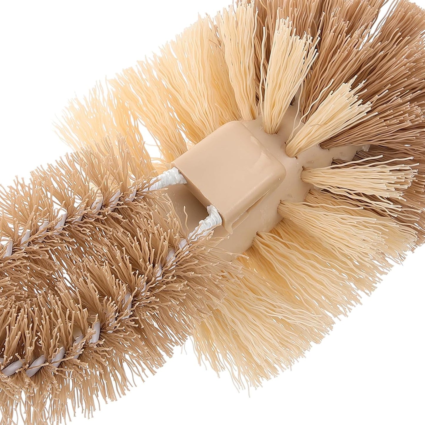 Long Handle Toilet Brush Cleaner Narrow Scrub Brush for Bathroom Toilet Bowl Cleaning Under Rim and Hard-to-Reach Areas