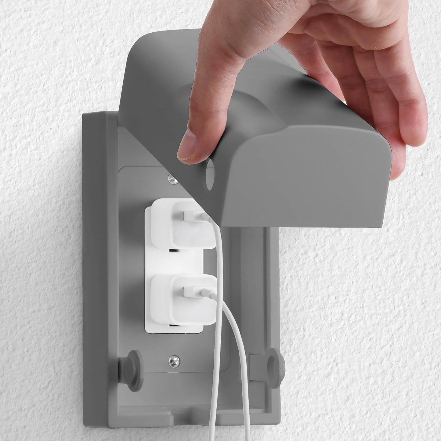 Bates Baby Safety Outlet Cover Box - Plug Covers for Electrical Outlets, Child Proof Outlet Cover, Socket Covers for Outlets