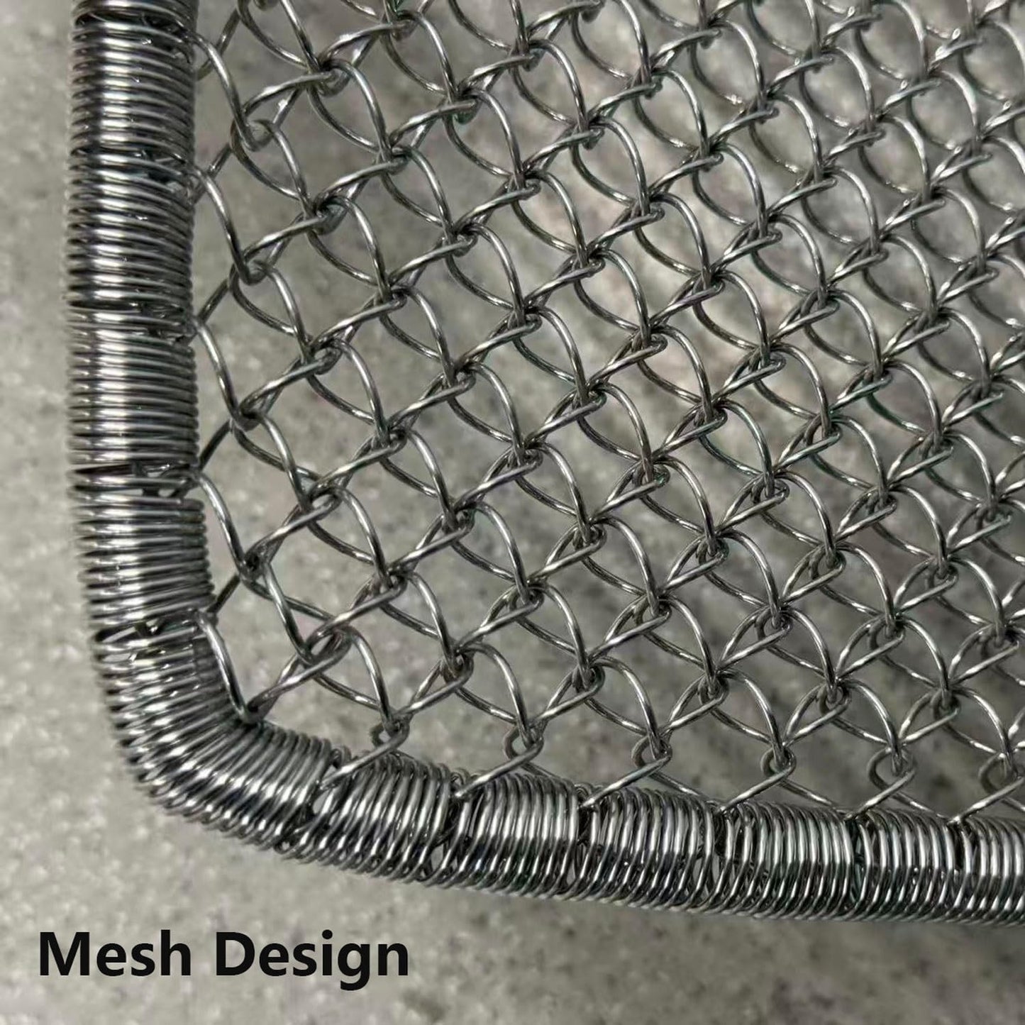 Heavy Duty Outdoor Floor Mat, 31.5" x 16.9" Metal Scraper Door Mats, All Weather Stainless Steel Mud Mat, Waterproof Entrance Doormat for Patio Garden Use