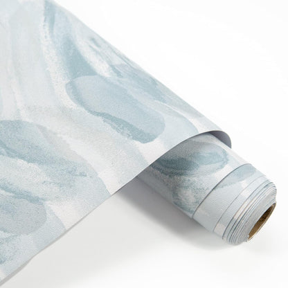 Peel and Stick Wallpaper Roll 17.5 x 216 Whispering Tales Design in Vinyl Sticker Paper for Accent Panels, Bedroom, Kitchen, Office or Shelf Liner