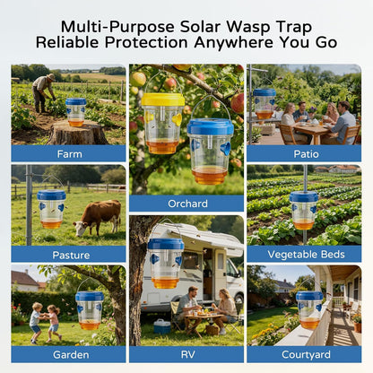 Wasp Traps Outdoor Hanging 4Packs