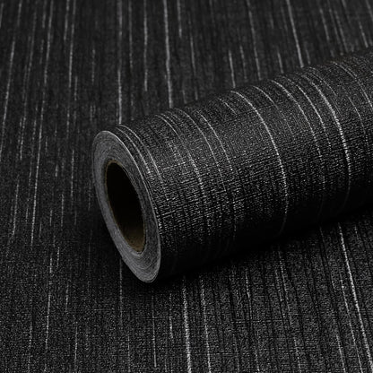 Light Blue Peel and Stick Grasscloth Texture Wallpaper 15.7"x120" Vintage Wallpaper Removable Waterproof