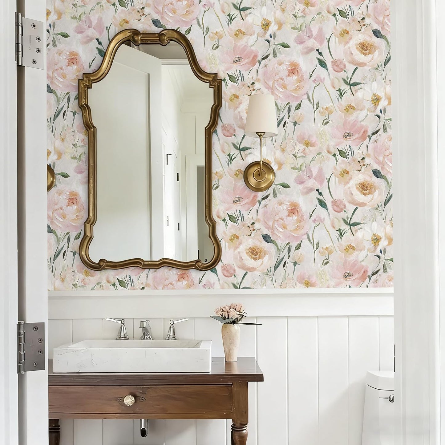 Heroad Boho Peel and Stick Wallpaper Beige Renter Friendly Wall Paper Peel and Stick Modern Contact Paper Neutral Geometric Wallpaper for Bedroom Bathroom Cabinets Decor Vinyl Waterproof 17.3"x78.7"
