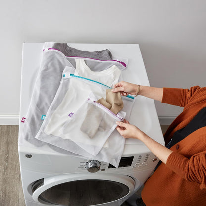Laundry 360 Sanitized Treated 3 Piece Mesh Wash Bag