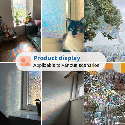 Niviy Window Privacy Film Static Cling Non-Adhesive Window Film Frosted Glass Bathroom Door Decoration Privacy Covering (17.7"x 78.7")