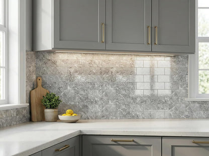 2026 New Upgrade Peel and Stick Backsplash Tile, Peel and Stick 11.34" X 11.57" Wall Tile for Kitchen, Bathroom, Fireplace, Laundry (Beige Ecru, 10 Packs)