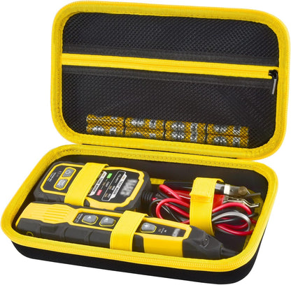 Case for Klein Tools VDV500-705/820/063 Wire Tracer Tone Generator,Bag Only | Probe Kit Continuity Tester Holder, for Ethernet / Telephone / Speaker / Coax / Cable Toner, for Electricians, Jet Black