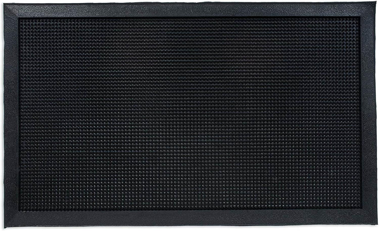 DII Rubber Doormats Collection All Weather, 18x30, Lattice