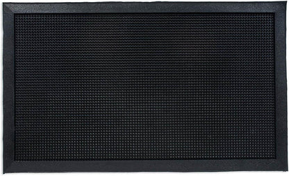 DII Rubber Doormats Collection All Weather, 18x30, Lattice