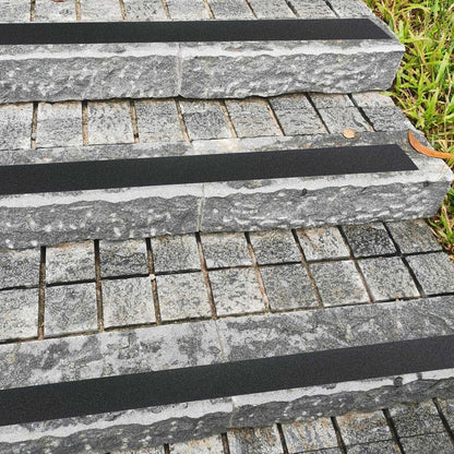 Qilima Anti Slip Tape - Waterproof Non Slip Stair Grips, Outdoor Adhesive Grip Tape for Step Treads, Black, 2inx16.5ft