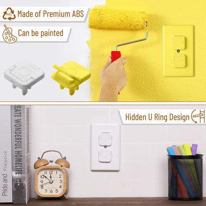 Bates Outlet Covers - Baby Proofing, 10 Pack, 3 Prongs, Child Proof