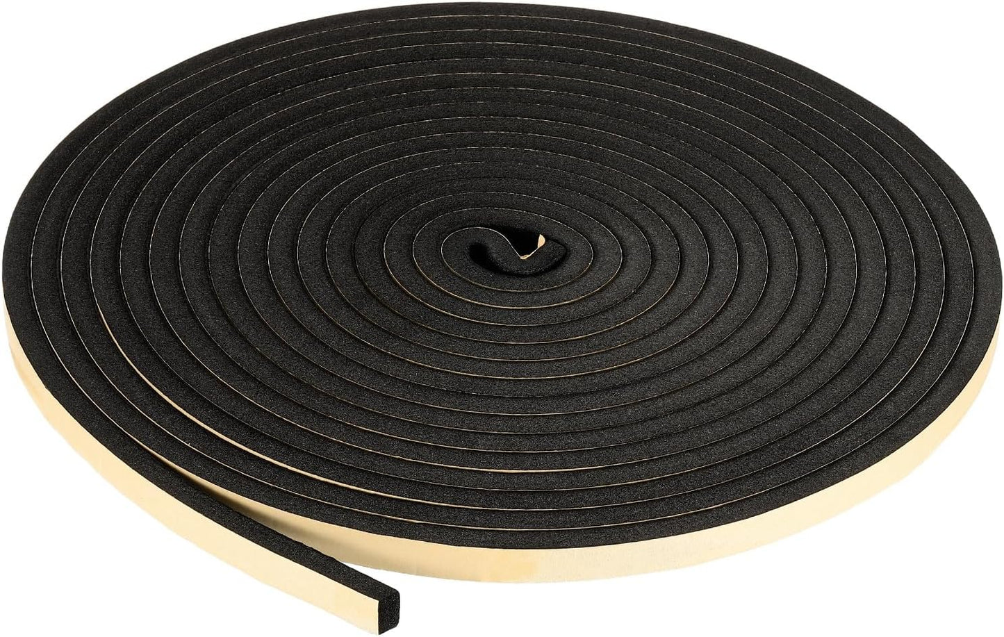 PATIKIL Foam Insulation Tape, 1-1/2" W x 1/8" t x 32.8FT Self Adhesive Weather Stripping Door Seal Strip for Door Window Air Conditioning, Black - Colors A