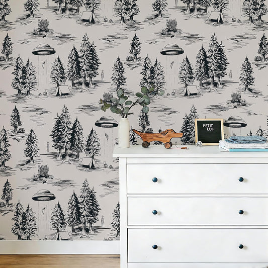 17"x118" Peel and Stick Wallpaper for Renter Friendly, Removable Wallpaper Peel and Stick, Self-Adhesive Textured Contact Paper for Walls, Cabinets, Countertops(Morning Song of Flowers)