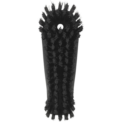 Vikan 38909 Brush,Scrub,Stiff,8",PP/PBT,Black