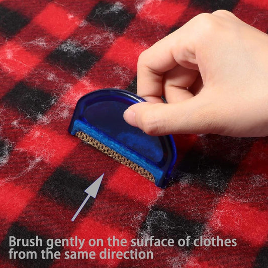 Boao 2 Pieces Fine Wool Clothes Sweater Combs and Sweater Fabric Shaver, Multi-Fabric Garments De-Pilling De-fuzzing Lint Fuzz Balls Cleaning Tools to Remove Pills, Fuzz and Lint from Clothes