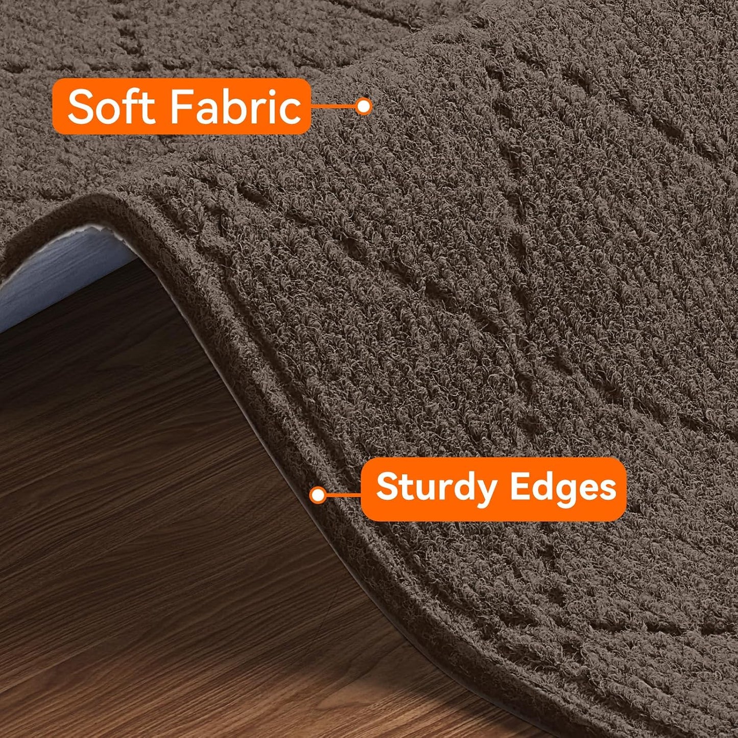 Stair Treads for Wooden Steps 15 PCS - 8’’ x 30’’, Non Slip Stair Runner, Machine Washable Stair Rugs Strips for Kids Pets and Elderly, Indoor Carpet for Stairs (Grey)