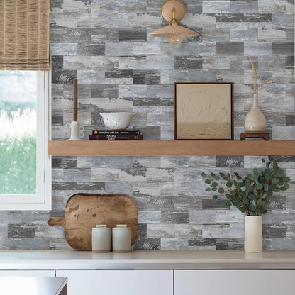 Vamos Tile 100-Piece Glossy Dolomite White Peel and Stick Backsplash Tile,3''x6'' PVC Subway Tile with White Grout, Stick on Backsplash for Kitchen/Bathroom/Fireplace