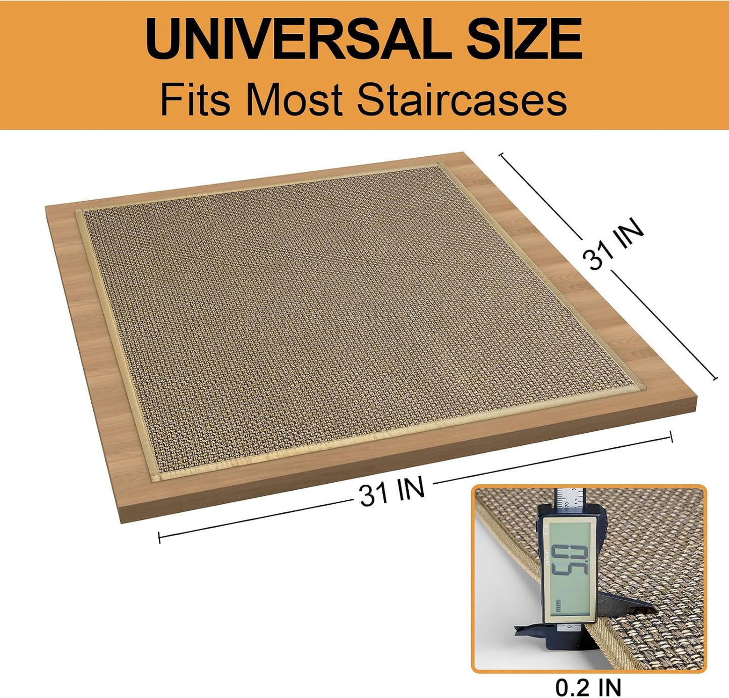 Stair Treads Carpet 4 pcs for Wooden Steps with Non Slip Rubber Backing, 100% Polyester Soft Stairs Resistant Indoor Skid Runner Safety Rugs for Kids Elders and Pets 30" * 8" (Dark Gray)