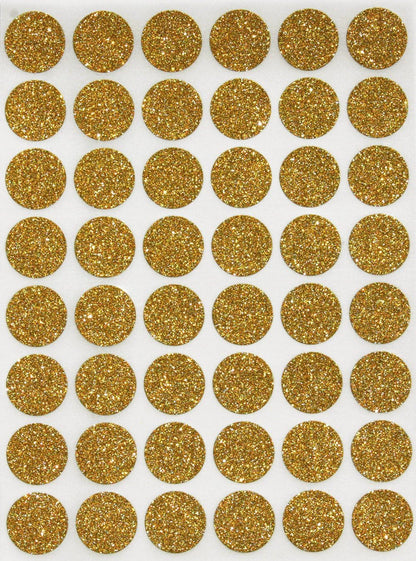 Royal Green Dot Sticker 11/16" Inch (17mm) Colored Labels in Purple - 2400 Pack - Colors B