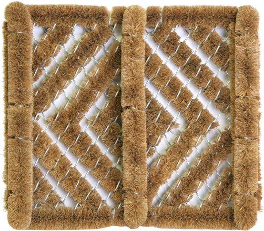 Southern Oaks 12" x 14" Coir Boot Scraper Mat