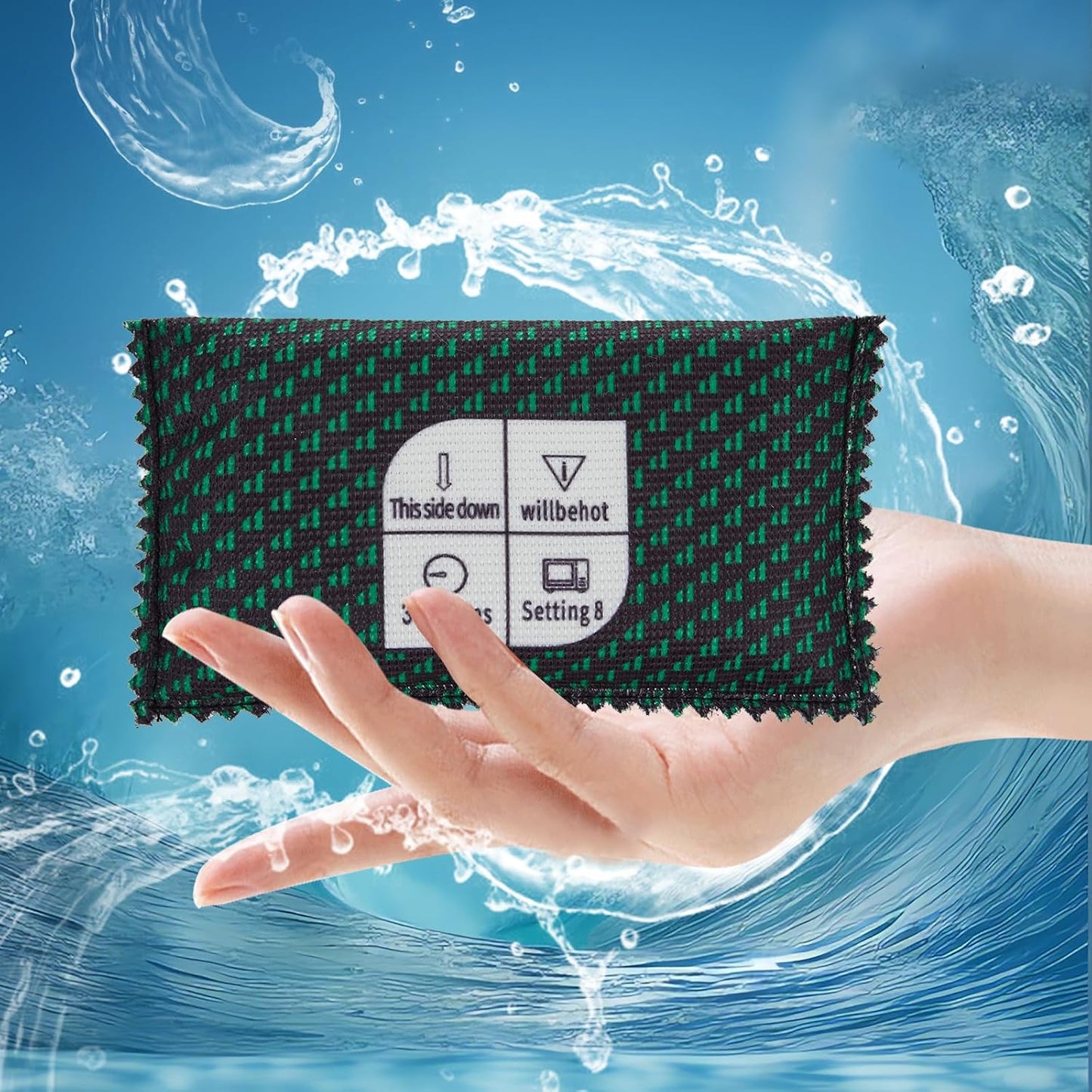 100g Rechargeable Desiccant Pack of 10,Moisture absorbers for storage,Moisture absorbers Bag,Desiccant Dehumidifier bag,Dehumidifier for Home Closets,Gun Safe, and Cars