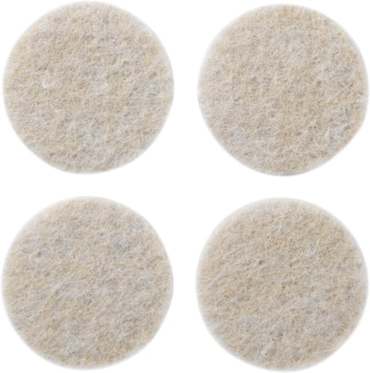 Scotch Felt Pads, Felt Furniture Pads for Protecting Hardwood Floors, Round, 1 in. Diameter, Beige, 16 Pads