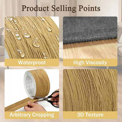 GSCIT Club Wood Grain Repair Tape, 2.4 inch X 15ft Self Adhesive Maple Grain Repair Patch for Tables, Chairs, Baseboards, Doors, Windows, Floors, Handicraft DIY. - Colors B