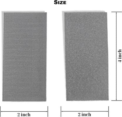 1 inch Black Hook and Loop Tape 1 Yd Self Adhesive Tape Sticky Back Heavy Duty Fastener Ideal for Window Fixing Net Carpets DIY Project Handmade Craft Home Office