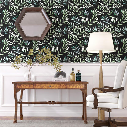 Danodoi Yellow Floral Wallpaper Peel and Stick Vinyl Wallpaper Stick and Peel Colorful Contact Paper for Cabinets Waterproof Self Adhesive Wall Paper for Kitchen Countertop Wall 17.5" x 118"