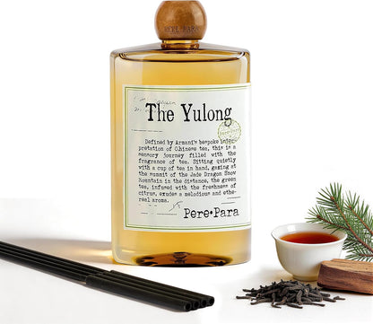 Luxury Hotel Scent Reed Diffuser Rifill 400ml (13.53oz) with 6 Reed Sticks | English Pear & Freesia Scent | Home, Bathroom & Office Decor | Long-Lasting Room Freshener | Premium Gift Set