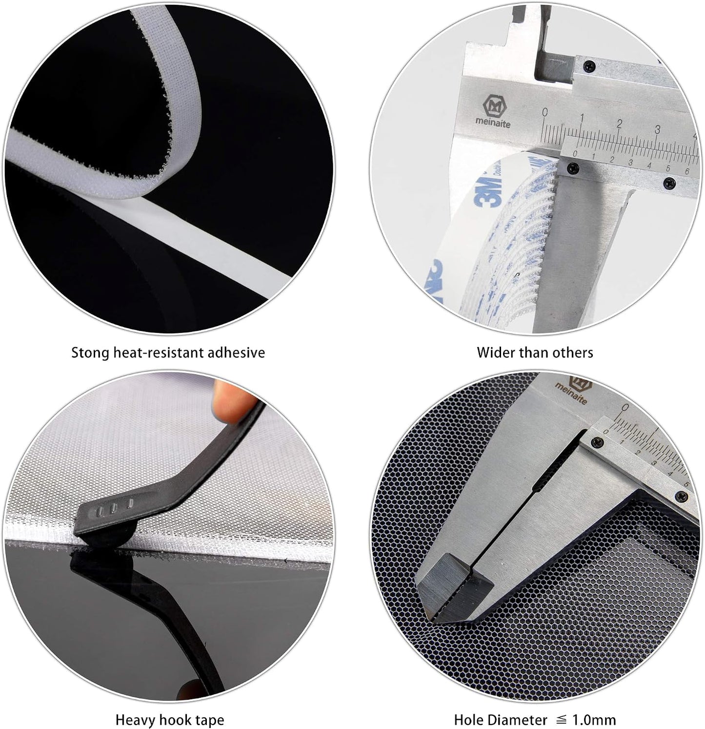 Flyzzz DIY Self-Adhesive Window Screen Netting Mesh Curtain, 100X150cm (Approach 39.37x59.05 Inches), with Hook and Sticky Tape, Fitted to Multiple Windows (1 Pack, White)