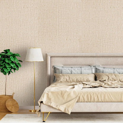 Beige Grasscloth Peel and Stick Wallpaper Textured Contact Paper 15.7inch x 118.1inch Faux Linen Vintage Grasscloth Contact Paper Self Adhesive Removable Wallpaper Vinyl
