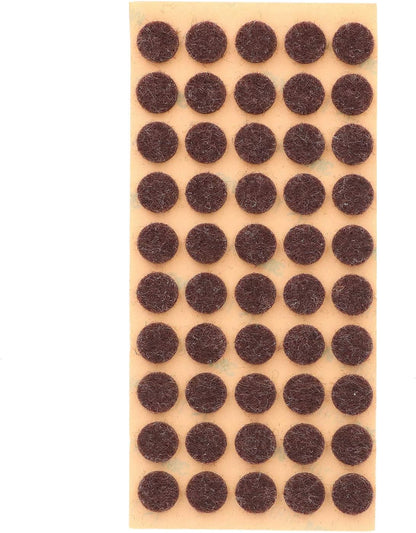 Furniture Felt Pads 3/8" (10mm) Diameter Round 3M Self Adhesive Protects Kitchen Cabinets, Drawers, Desks and Furniture Against Bumps and Scratches 100 Pack - Grey