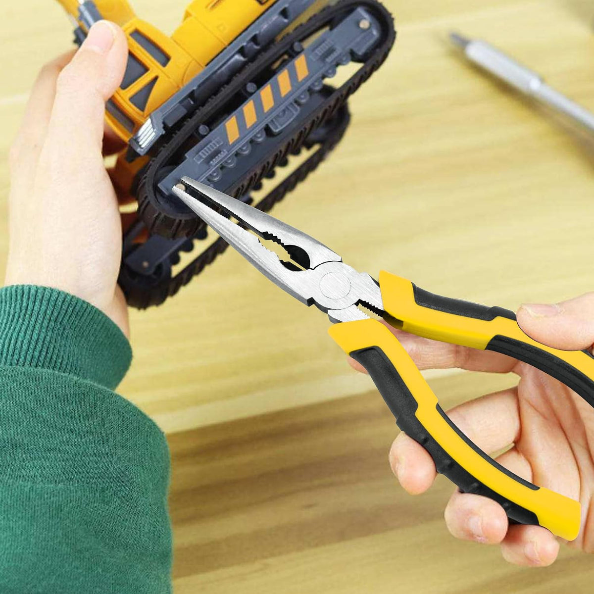 Tool Set, Home Repair Tool Kit for Men Women College Students,Household Basic Hand Tool Sets with Case for Home Maintenance,Dorm Essentials and DIY Projects