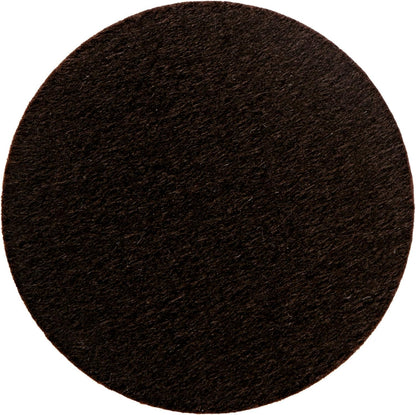 Scotch Felt Furniture Pads 4 PCS Furniture Pads for Hardwood Floors, Round, Brown 3" Diameter
