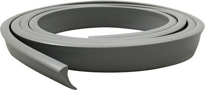 Thermwell Y3750 1/2-Inch x 37-Inch Vinyl "Y" Shaped Storm Door Bottom Replacement Insert For Aluminum Storm Doors, Gray