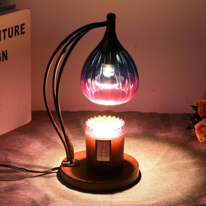 Candle Warmer Lamp with Timer Dimmer - Electric Light Wax Warmer for Jar Candles - Lamp with 2 Bulbs, Unique Birthday Gifts for Women Mom House Warming Gifts New Home Decor