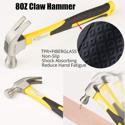 DOWELL Tool Set Tool Kit Homeowner Tool Set Wrench Pliers Screwdriver Set Repair Tool Kit