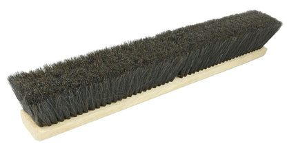 Weiler 42042 24" Fine Sweep Floor Brush, Flagged Silver Polystyrene Fill, Natural