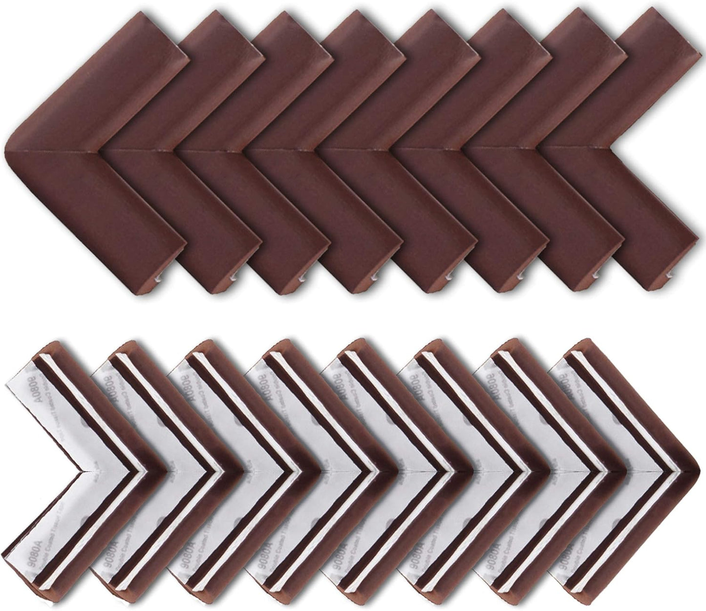 Bebe Earth Baby Proofing Corner Protectors, 12 Furniture Corner Guards Bumpers for Table - Clear Child Safety Protector for Home, New Parents and Couples